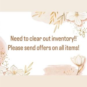 Open to all offers and bundles!